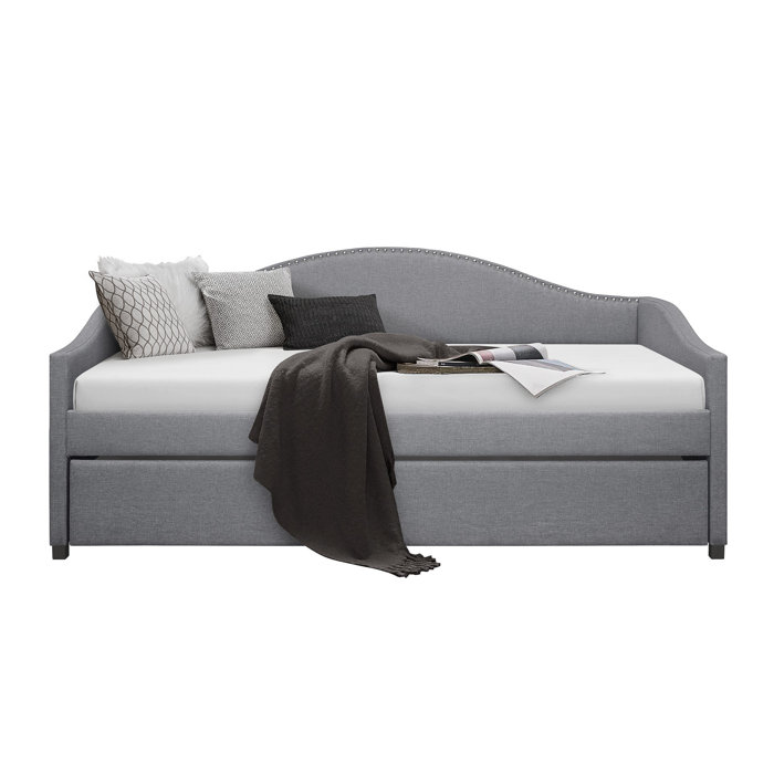 Mercury Row® Alisha Upholstered Daybed with Trundle & Reviews Wayfair